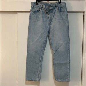 Levi's Light Blue Boyfriend Jeans